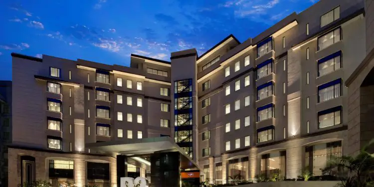The Dusit D2 Hotel in Nairobi stands almost defiantly. After the terror attack on Tuesday January 15, 2019, the hotel says it will remain closed until further notice. www.exchange.co.tz