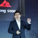 The CEO of Huawei's Consumer Business Group, Richard Yu. Huawei has launched its 5G multi-mode chipset Balong 5000 with the first commercial 5G device, the Huawei 5G CPE Pro. www.exchange.co.tz