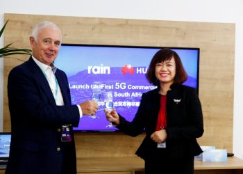 South Africa’s mobile data-only network operator- Rain has launched the first 5G commercial network in South Africa in partnership with Huawei, the leading global ICT solutions provider. This move has made South Africa one of the first countries globally to launch 5G Commercial Network.Rain made the announcement at the 2019 Mobile World Congress (MWC 2019).