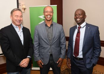 L-R: SEACOM CEO Byron Clatterbuck, Microsoft Country Manager Sebuh Haileleul and SEACOM MD ENEA Region Tonny Tugee. SEACOM will now offer direct connections from its East African network directly to public cloud networks and datacentres located South Africa. www.exchange.co.tz