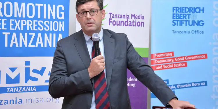 Charles Stuart-EU Charge d`Affaires in Tanzania-The Exchange