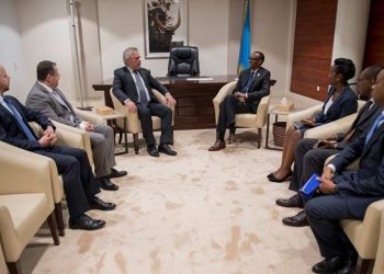 President Kagame meets Kaspersky team in Rwanda