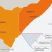A map showing the disputed maritime border Kenya and Somalia. The Oil wealth could be pitting Somalia and Kenya against each other www.theexchange.africa