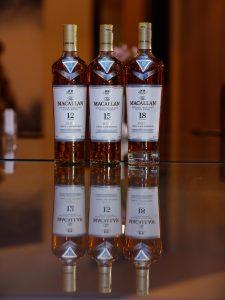 The Triple Cask Matured series of 12YO 15YO and 18YO Macallan Whisky