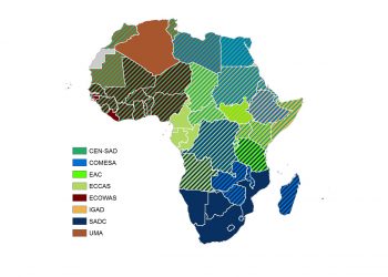 Africa's economic zones map. UNCTAD says that there is little sign that policy makers are prepared for the recession ahead. www.theexchange.africa
