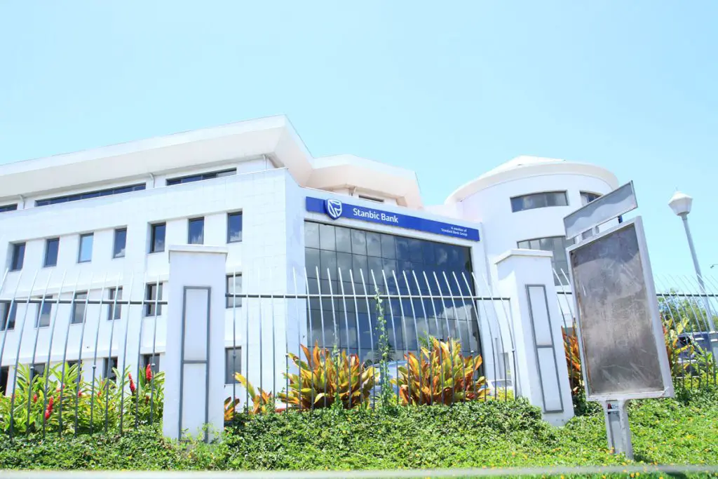 Stanbic Bank building in Dar es Salaam Tanzania