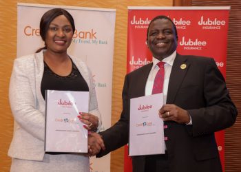 East Africa’s largest insurance group, Jubilee Holdings Limited has signed a deal with Credit Bank in a move that will see the two entities launch education and investment plans through the Bancassurance model.