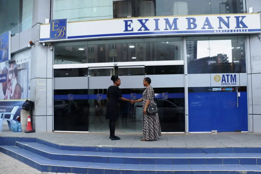 The newly opened Exim Bank Tanzania branch in Dar es Salaam’s Mkwepu Street. This follows the bank’s successful acquisition of UBL Bank. www.theexchange.africa