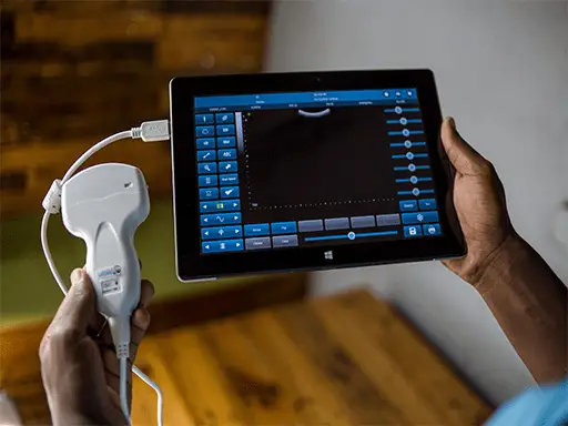 Medics in Uganda innovate portable ultrasound device