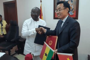 Ghana and China sign $ 42.62 million grant agreement China and Ghana sign $ 42.62 million grant agreement