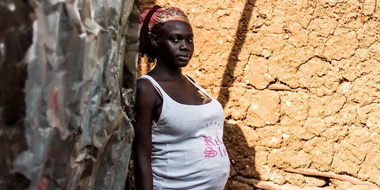 Pregnant girl. www.theexchange.africa