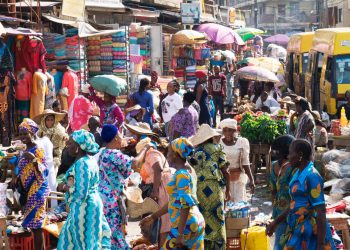 A local-Nigerian market. Photo: ft:Exchange