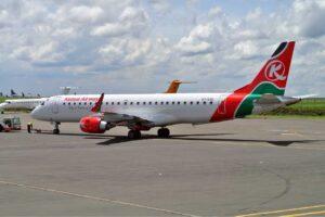Kenya Airways Embraer 190 1