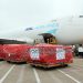 A cargo plane carrying 500,000 surgical masks from China at Belgium’s Liege Airport. Chinese billionaires are donating to Africa in droves making China look good. www.theexchange.africa