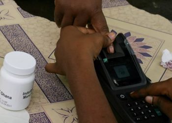Biometric voting in Ghana. Most cards and the voting equipment are produced by Western companies and there is no telling where this data will end up. www.theexchange.africa