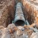 A concrete drainage pipe. Africa attaining universal access to clean water and sewerage services may be the silver lining to the covid-19 pandemic on the continent. www.theexchange.africa