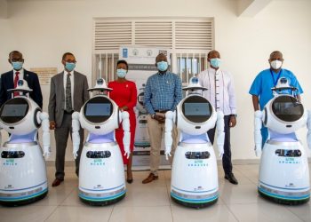 The robots being used in Rwanda to limit the spread of the coronavirus. Rwanda is setting the pace on the continent in embedding technology in its healthcare sector.www.theexchange.africa