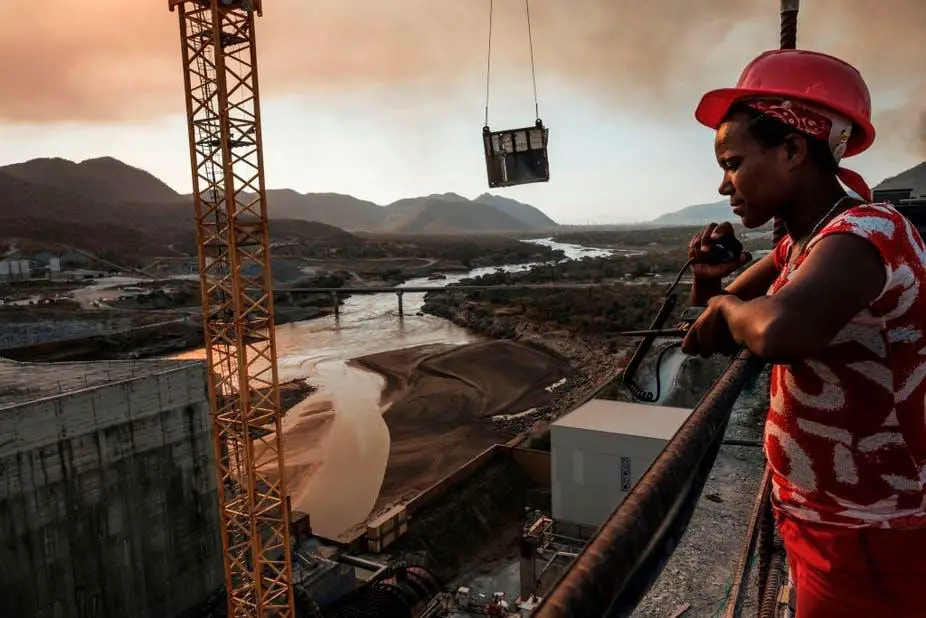 The Grand Ethiopian Renaissance Dam, a 145-metre-high, 1.8-kilometre-long concrete colossus is set to become the largest hydropower plant in Africa. - The Exchange