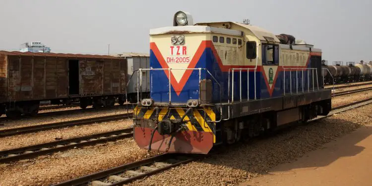 TAZARA Railway Locomotive - Photo: David Brossard - The Exchange