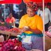Women in a market. Women in business have a big role to play in a post-covid 19 Africa. www.theexchange.africa