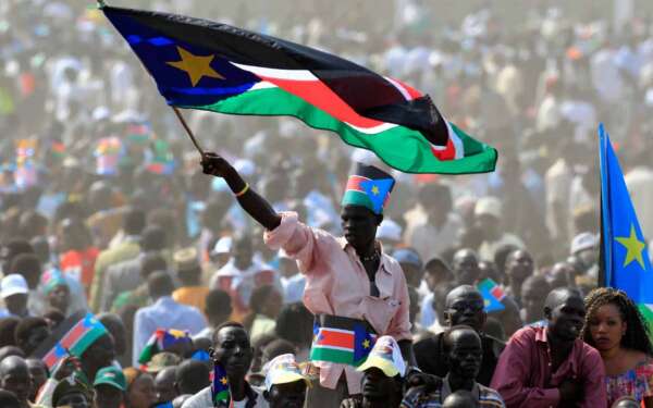 South Sudanese celebrating the birth of a new nation. The country is doing well economically defying effects of the pandemic. www.theexchange.africa