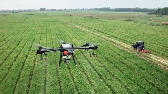 Drone Monitor farm Source Ventureburn