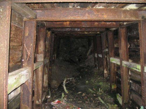 disused mine shaft 