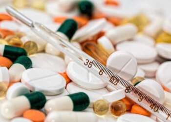 An array of drugs. Africa manufactures less than 2 per cent medicines it consumes spending approximately US$14.5 billion on importing pharmaceuticals from outside the continent annually. www.theexchange.africa