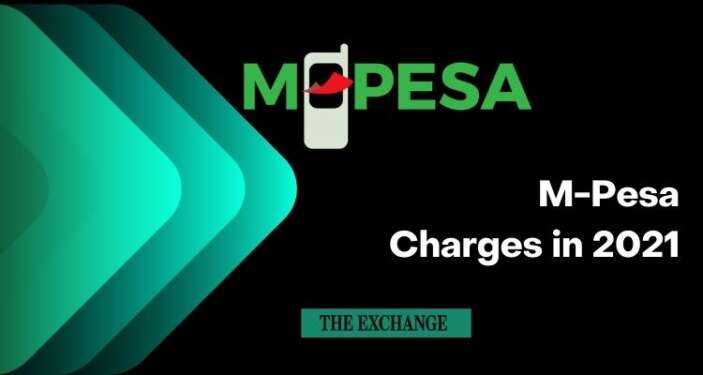 m pesa Charges in 2021