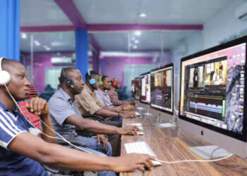 Nigeria's IROKO editing team. Photo/Courtesy
