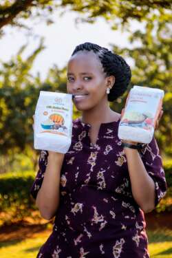 Tanzania entrepreneur Jolenta Joseph who is behind the Sanavita brand. She has built her business tackling malnutrition, an endemic problem in Tanzania. www.theexchange.africa
