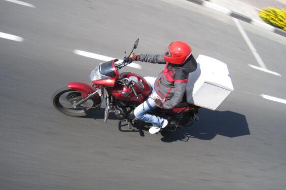 A motor bike courier. Kenya’s emerging economy will be driven by technology advances. www.theexchange.africa