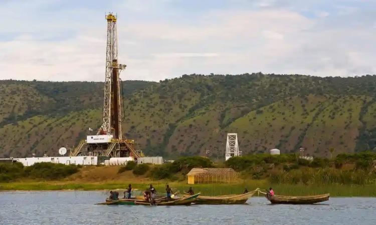 Oil exploration site in Bulisa district. Uganda has made positive strides towards commercialising its crude oil. www.theexchange.africa