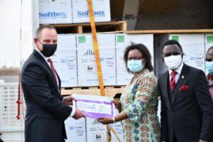 Receiving Pfizer vaccines from the United States