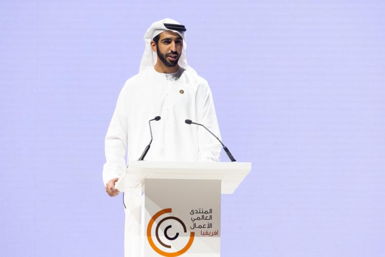H.E. Sheikh Shakhbout bin Nahyan Al Nahyan, UAE Minister of State. He says that the UAE will remain committed to strengthening trade partnerships with Africa. www.theexchange.africa