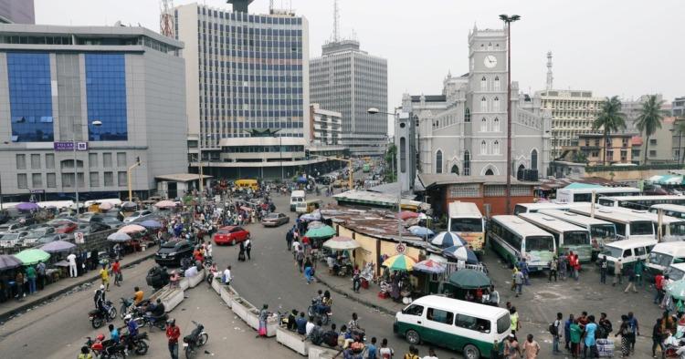 Nigeria Lagos Victoria Island Urbanization