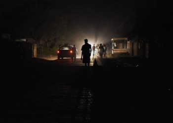 A street in Zimbabwe at night. Zimbabwe’s power cuts are sounding the death knell for the struggling economy. www.theexchange.africa