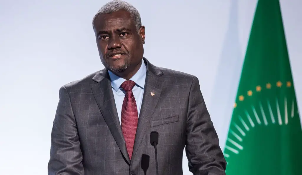 AUC Moussa Faki Mahamat. He has agreed with Sergey Lavrov on terms of helping with the necessary equipment, weapons and ammunition in the Sahel. www.theexchange.africa