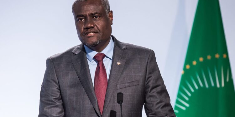 AUC Moussa Faki Mahamat. He has agreed with Sergey Lavrov on terms of helping with the necessary equipment, weapons and ammunition in the Sahel. www.theexchange.africa