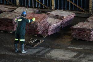 Copper plates in Zambia. Copper has given the Zambian Kwacha more strength against the dollar. www.theexchange.africa