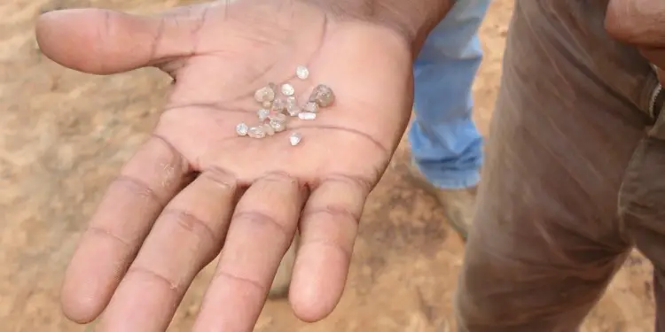 Diamonds mined in Zimbabwe. Zimbabwe has petitioned the UN over its diamond and ivory ban. www.theexchange.africa