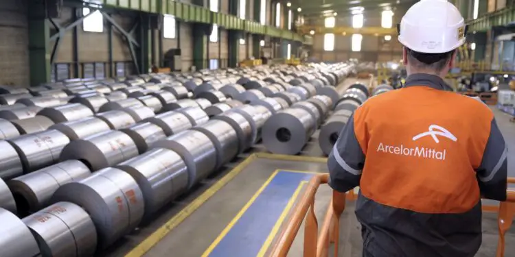A worker at the Arcelor Mittal company in South Africa. www.theexchange.africa