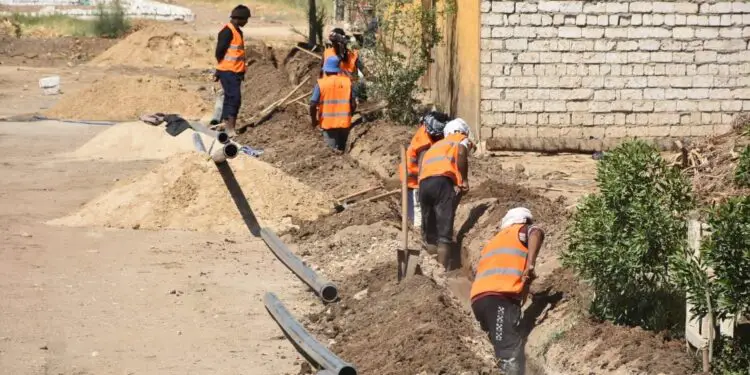 Ongoing construction works of the Haya Karima project. www.theexchange.africa