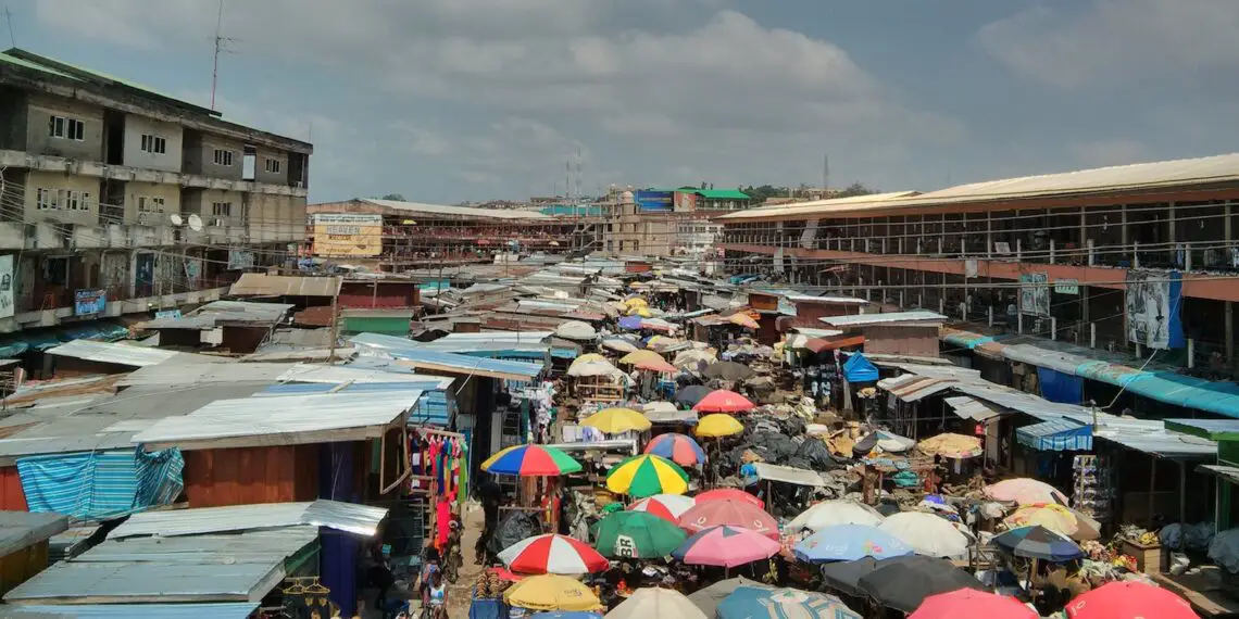 The Kumasi Market in 2013. www.theexchange.africa