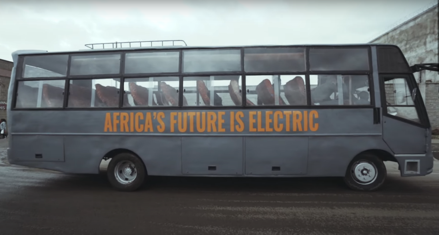 OPIBUS unveils first locally made electric bus. www.theexchange.africa