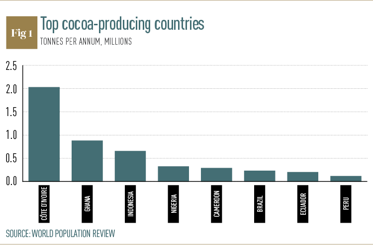 Top cocoa producers in the world. www.theexchange.africa
