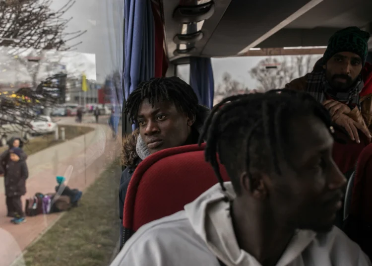 Africans studying in Ukraine call for immediate evacuation from war-torn country. [Photo/The Globe and the Mail]