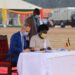 Total's Philippe Groueix and Energy Minister Ruth Nankabirwa sign MOU agreement for crude oil production in Uganda. www.theexchange.africa