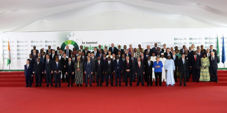 Group photo of AU-EU Heads os State at 5th African Union - European Union Summit. Photo by African Union