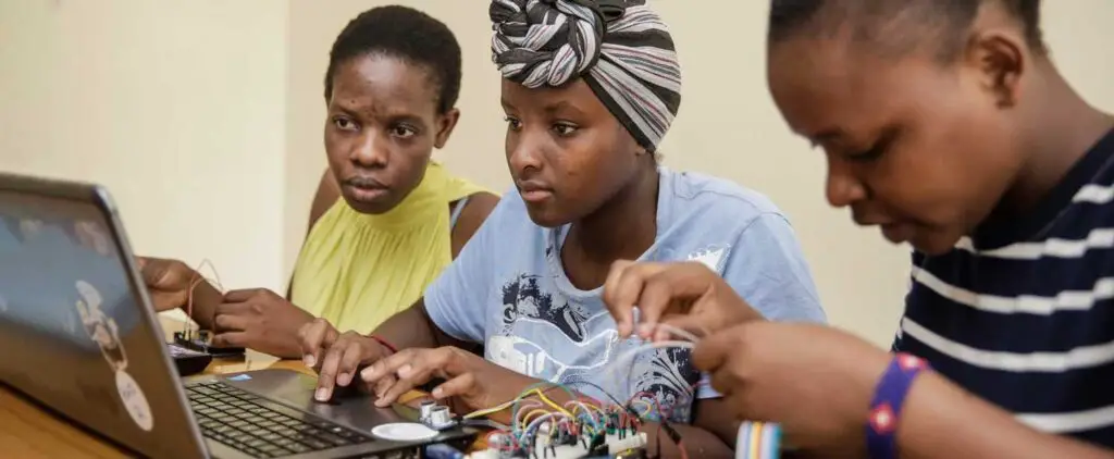 African women in STEM. Today is the International Day of Women and Girls in Science. www.theexchange.africa